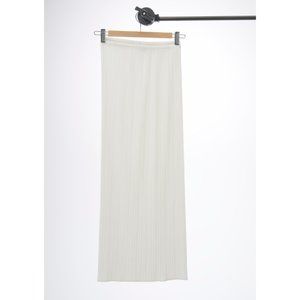 Pleats Please midi skirt by Issey Miyake